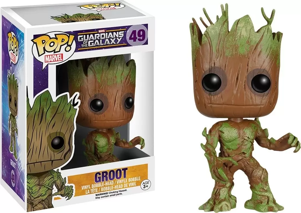 POP! MARVEL - Guardians of the Galaxy - Groot Extra Mossy
