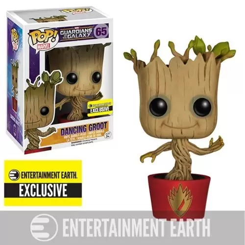 POP! MARVEL - Guardians of the Galaxy - Dancing Groot Red