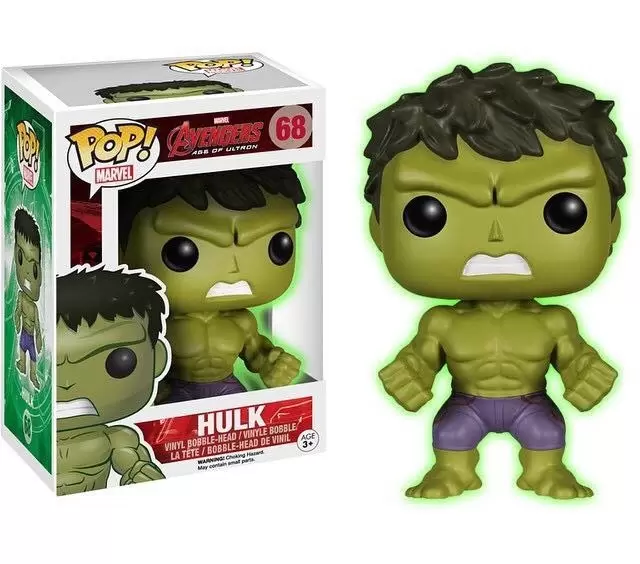 POP! MARVEL - Avengers 2 - Glow In The Dark Hulk