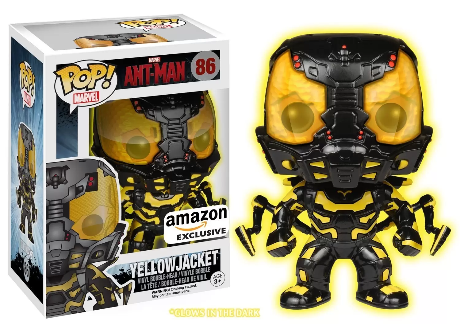 POP! MARVEL - Ant-Man - Yellow Jacket Glow In The Dark
