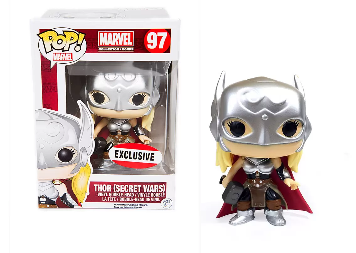 POP THOR LOVE AND THUNDER THOR MARVEL COLLECTOR CORPS EXCLUSIVE