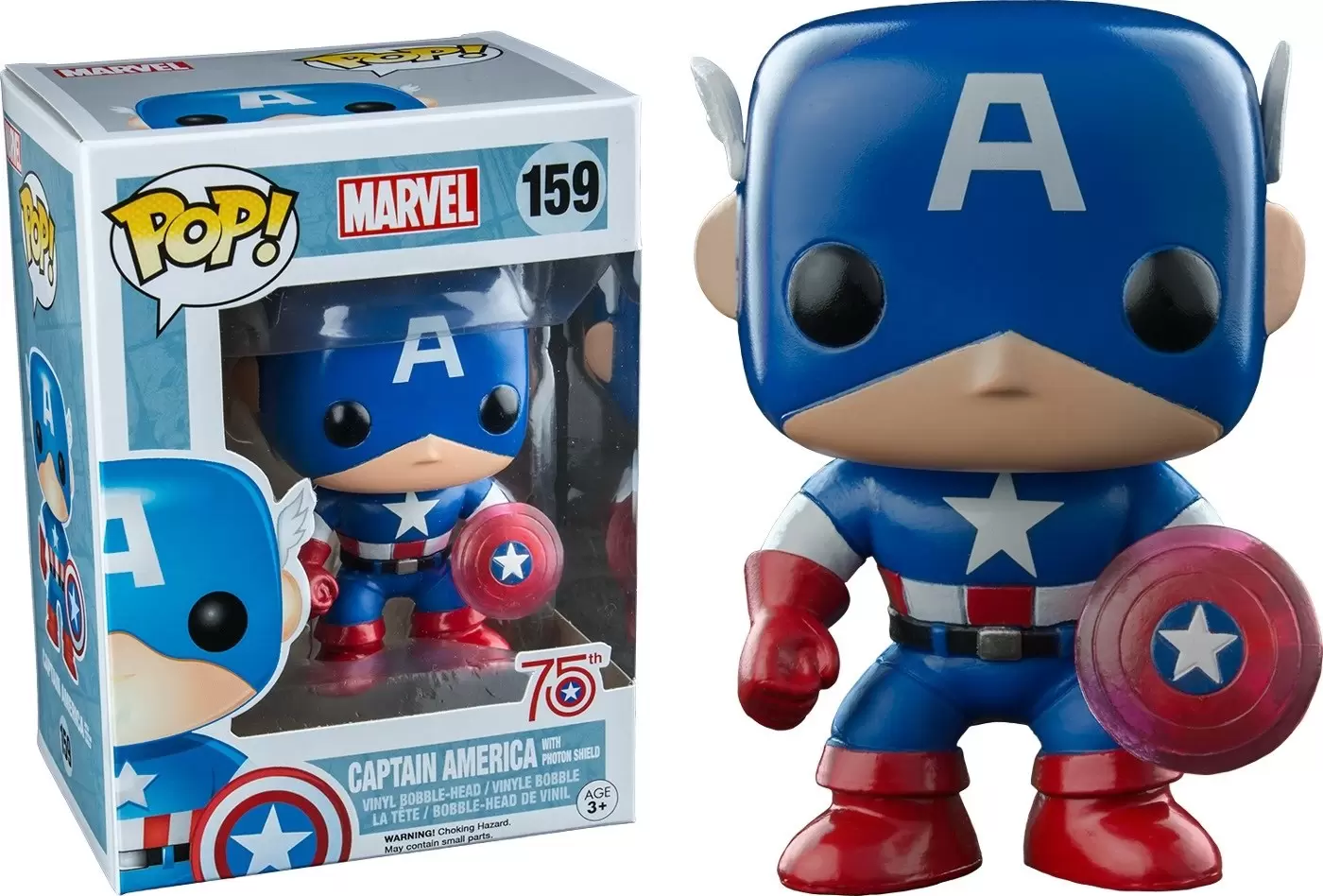 POP! MARVEL - Marvel - Captain America with Proton Shield