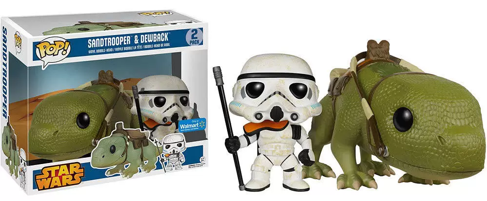 POP! Star Wars - Sandtrooper And Dewback 2 Pack