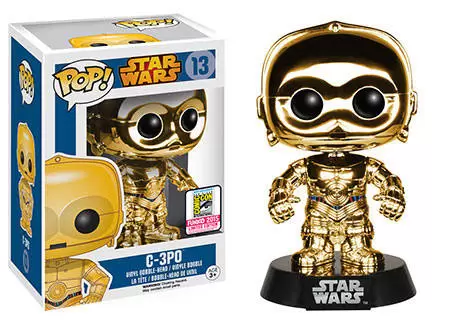 C-3PO Gold Chrome - Star Wars action figure