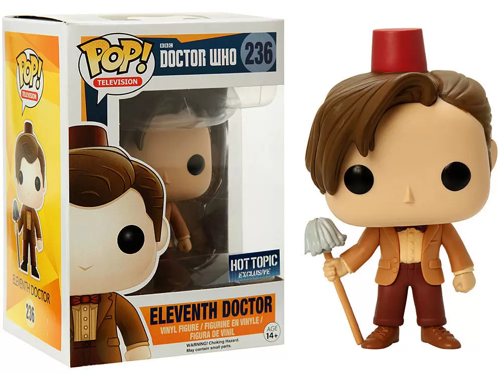 POP! Television - Doctor Who - Eleventh Doctor With Fez And Mop