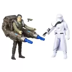 First Order Snowtrooper Officer VS Poe Dameron