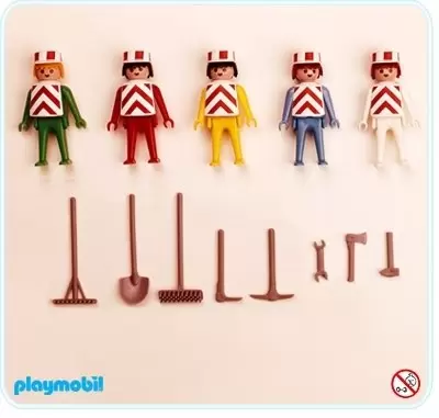 Playmobil Builders - Construction Workers Set