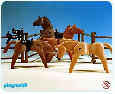 Far West Playmobil - Horses