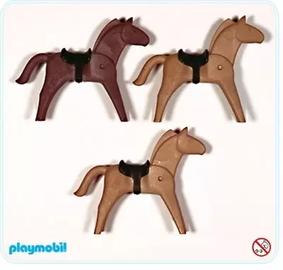 Far West Playmobil - Horses
