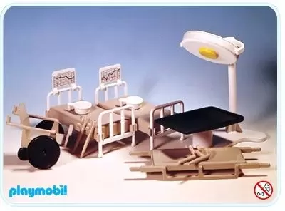 Playmobil Hôpital & Sauveteurs - Hôpital - accessoires