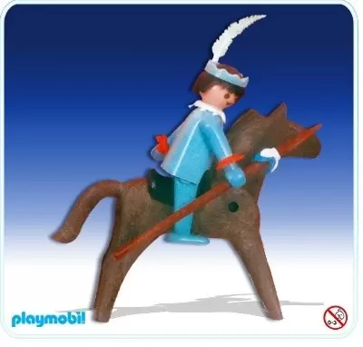Far West Playmobil - Indian and Horse