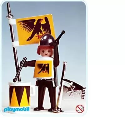 Playmobil Middle-Ages - Black and Yellow Herald