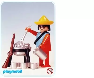 Far West Playmobil - Mexican with Cooking Set