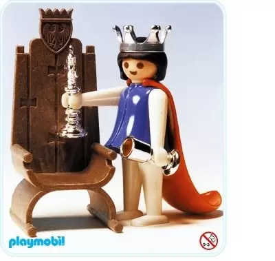 Playmobil Chevaliers - Reine et trône