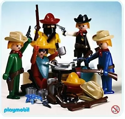 Playmobil Far West - Set Cow-boys et Mexicains