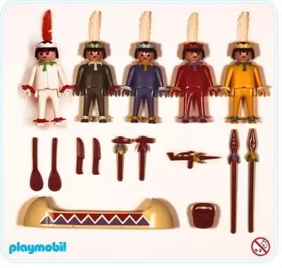 Playmobil Far West - Set Indiens