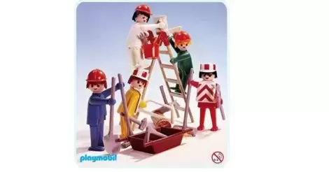 Construction Set - Playmobil Builders 3201