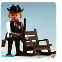 Sheriff with Rocking Chair