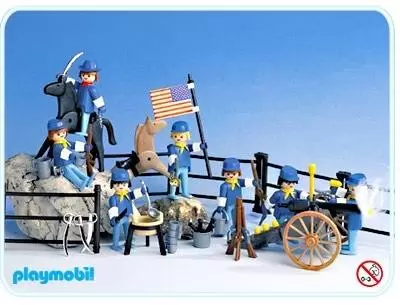 Playmobil Far West - Super Set Cavalerie américaine