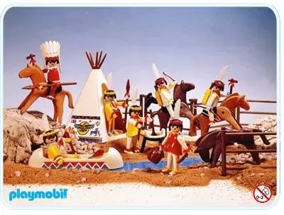 Far West Playmobil - Indian Camp