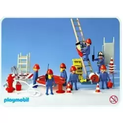 Playmobil 3789 helicoptere de secours / incendie / pompiers