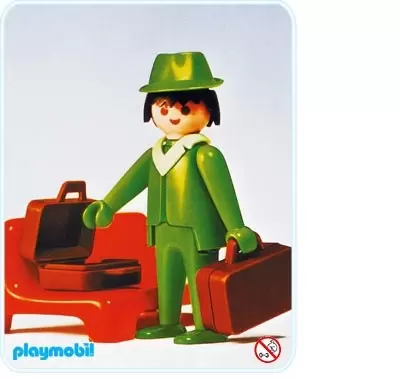 Playmobil Airport & Planes - Tourist with bench