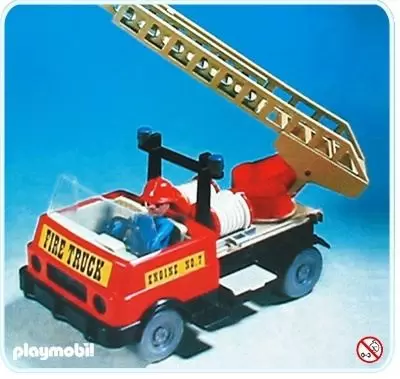 Playmobil Pompier - Voiture de pompiers
