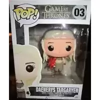 Game of Thrones - Daenerys Targaryen With Red Dragon