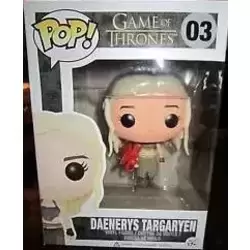 Game of Thrones - Daenerys Targaryen With Red Dragon