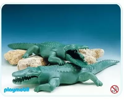 Playmobil Parc Animalier - 2 Crocodiles