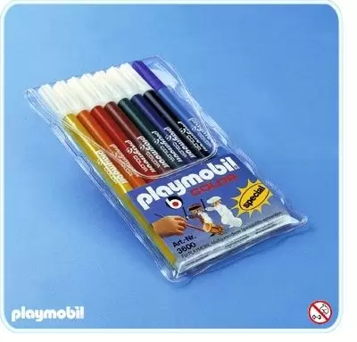 Playmobil COLOR - 8 feutres PLAYMOBIL Color