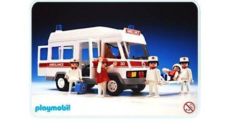 playmobil ambulance 1985