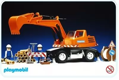 Playmobil Builders - Backhoe