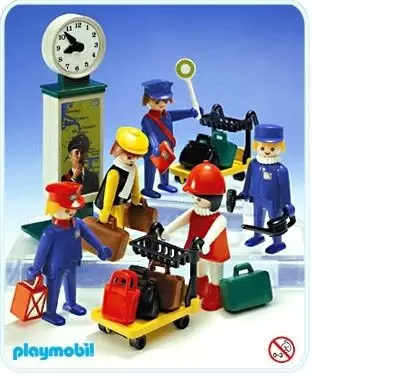 Playmobil Trains - Boîte personnel chemin de fer