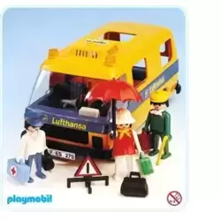 Playmobil 9504 City Life - Le Jet privé et Les vacancières