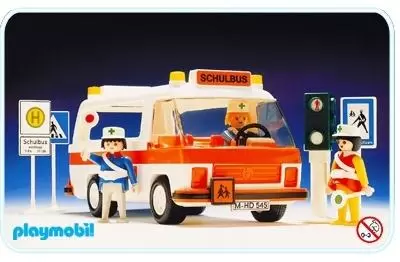 Playmobil dans la ville - Bus scolaire