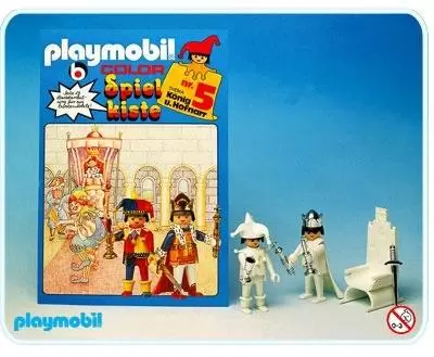 Playmobil COLOR - Caisse de jeu n° 5 : roi et bouffon