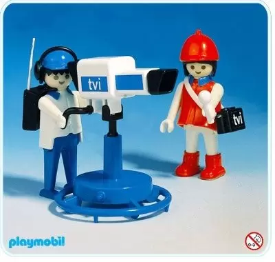 Playmobil in the City - TV camera crew
