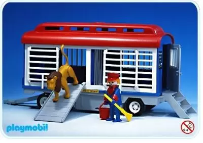 Playmobil Circus - Camion cirque transport animaux