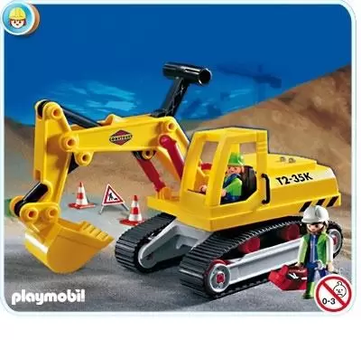 Playmobil Builders - Digger truck