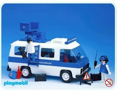 Playmobil dans la ville - Camion de télévision