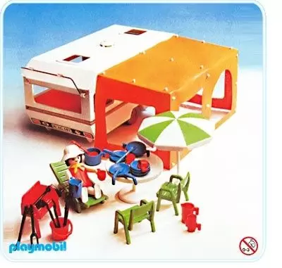Playmobil on Hollidays - Caravan