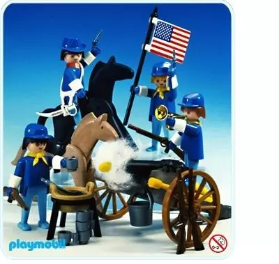 Far West Playmobil - US cavalry