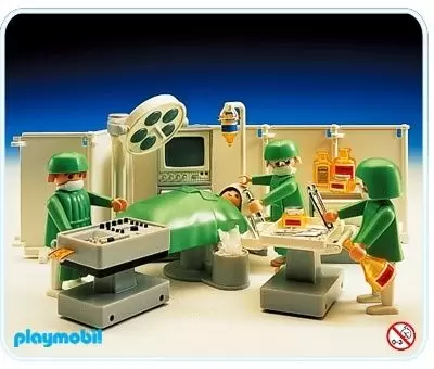 Playmobil Hôpital & Sauveteurs - Chambre d\'hôpital
