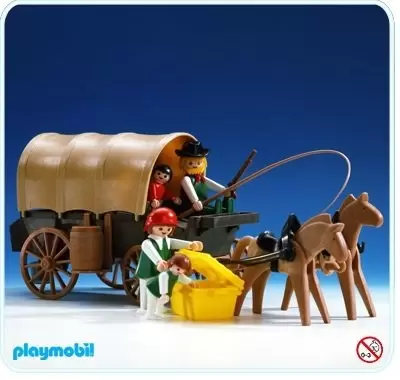 Far West Playmobil - Covered Wagon