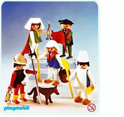 Playmobil Chevaliers - Citoyens de ville