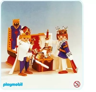Playmobil COLOR - Couple royal et coffre à trésor