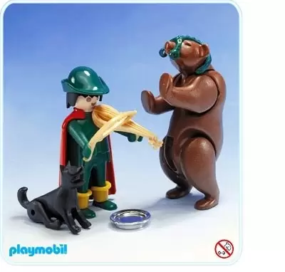 Playmobil Chevaliers - Dompteur et son ours