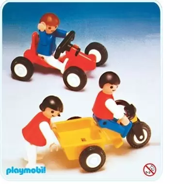 Playmobil en vacances - Enfants et véhicules