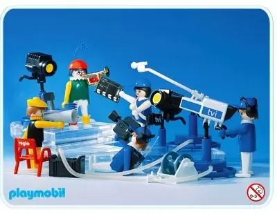 Playmobil dans la ville - Equipe de télévision